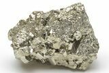 Gleaming Pyrite Crystal Cluster - Peru #138134-1